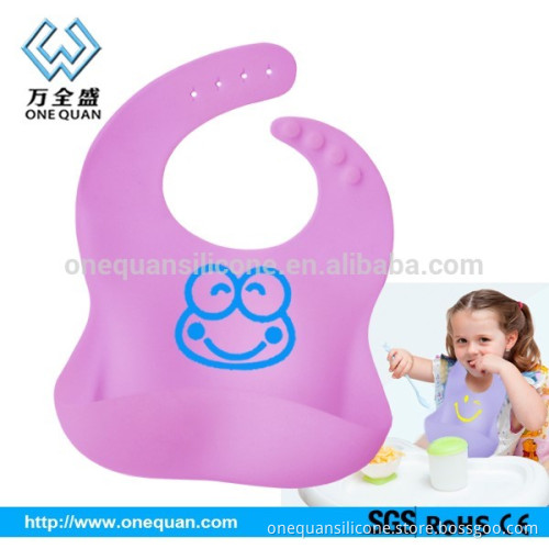 Silicone Scoop Baby Bibs in assorted colors